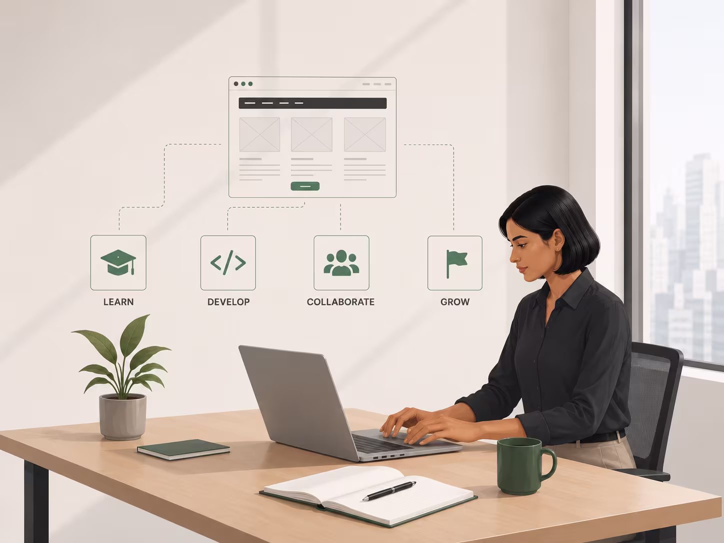 Servopro IT careers illustration