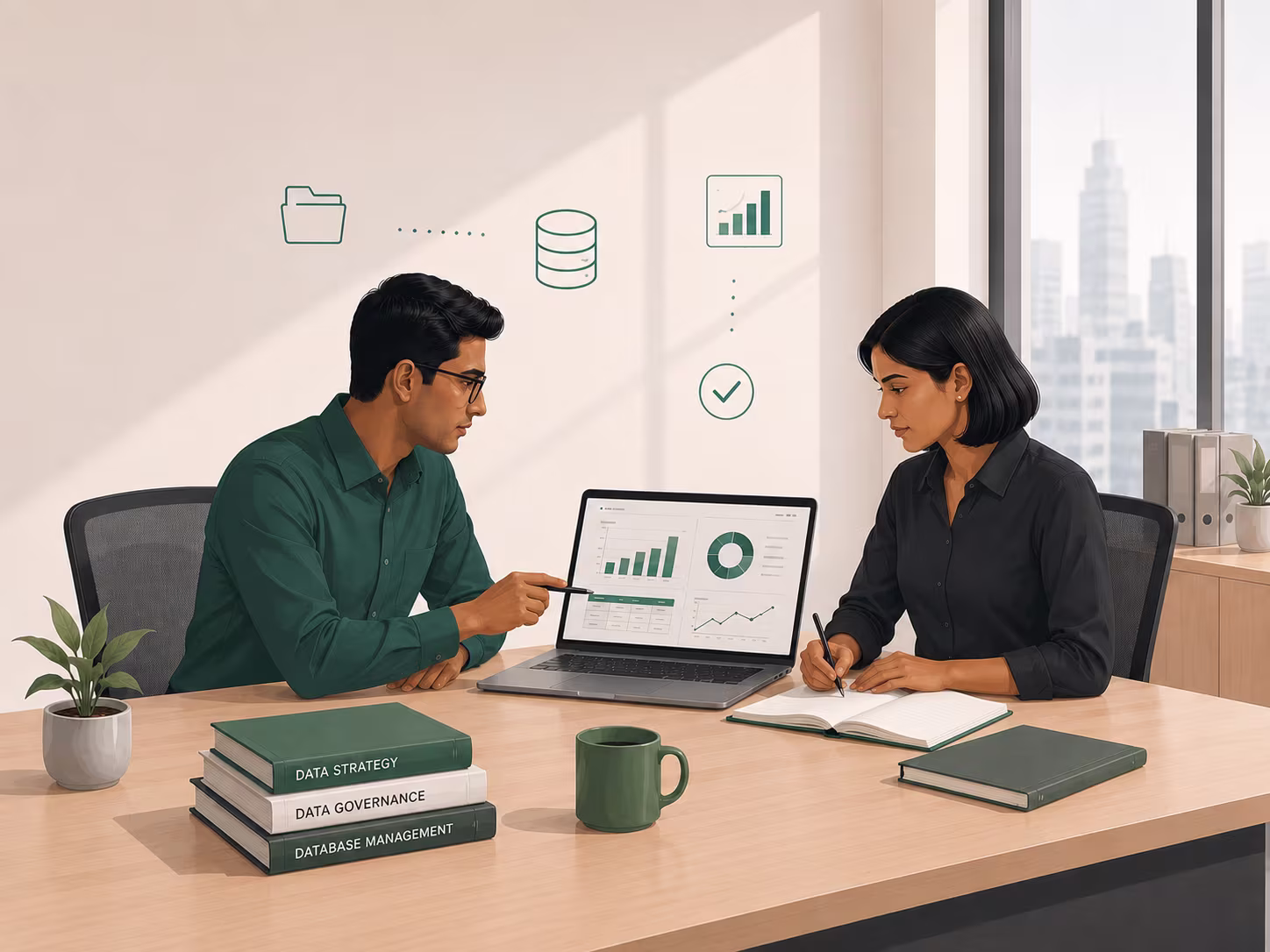 Data management and data entry services team